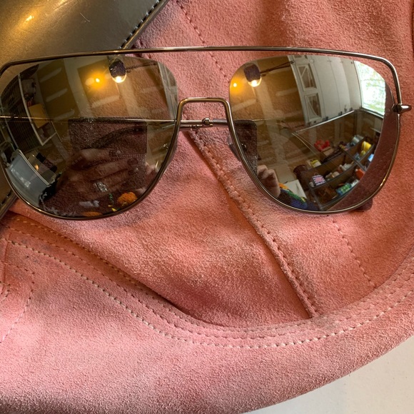 Alexander McQueen mirrored aviator sunglasses - Picture 6 of 12